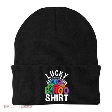 Lucky Bingo Gambling Fun Bingo Lover Design Beanie