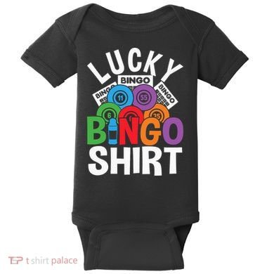 Lucky Bingo Gambling Fun Bingo Lover Design Baby Bodysuit