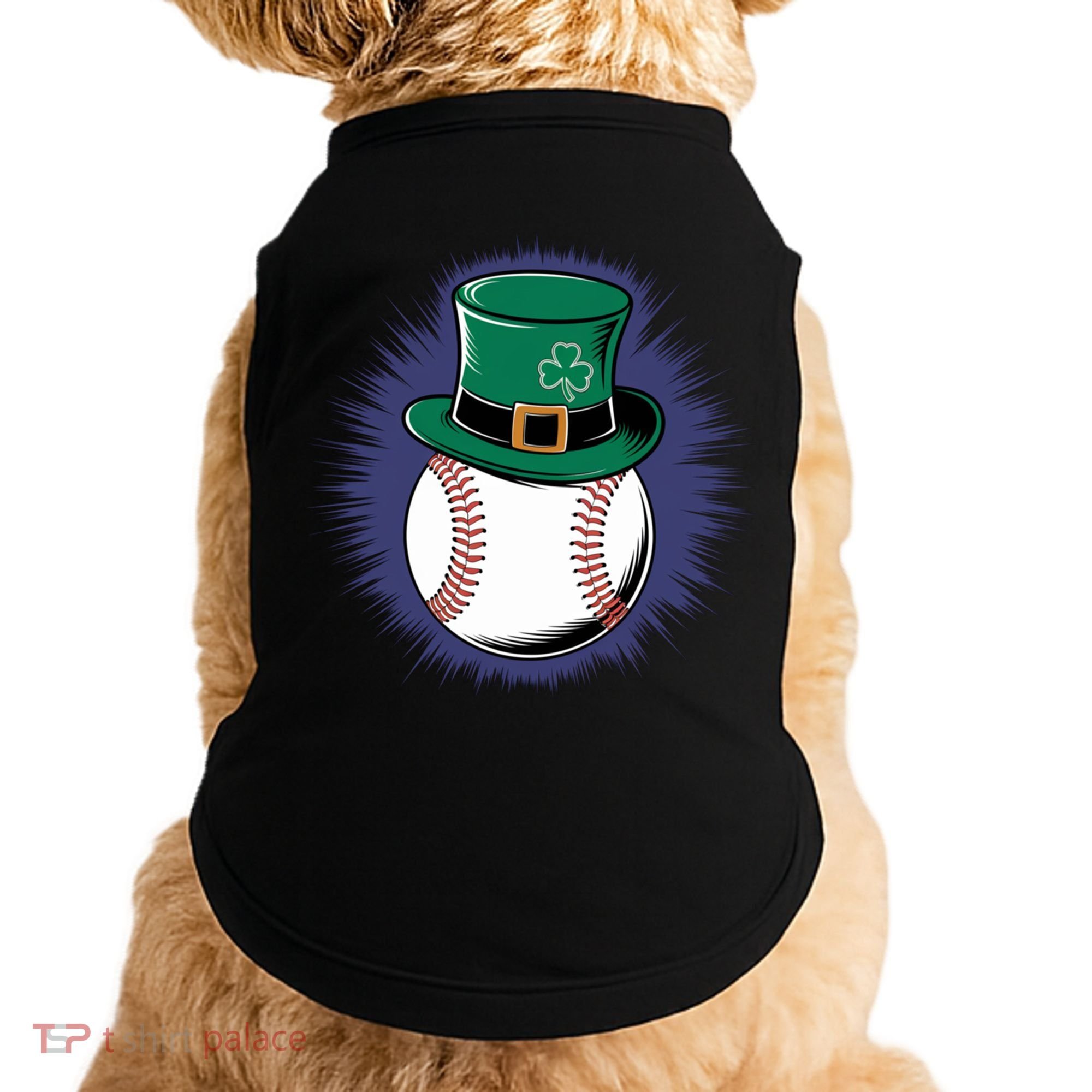 Leprechaun Baseball Hat St PatrickS Day Sports Fans Gift Doggie Tank