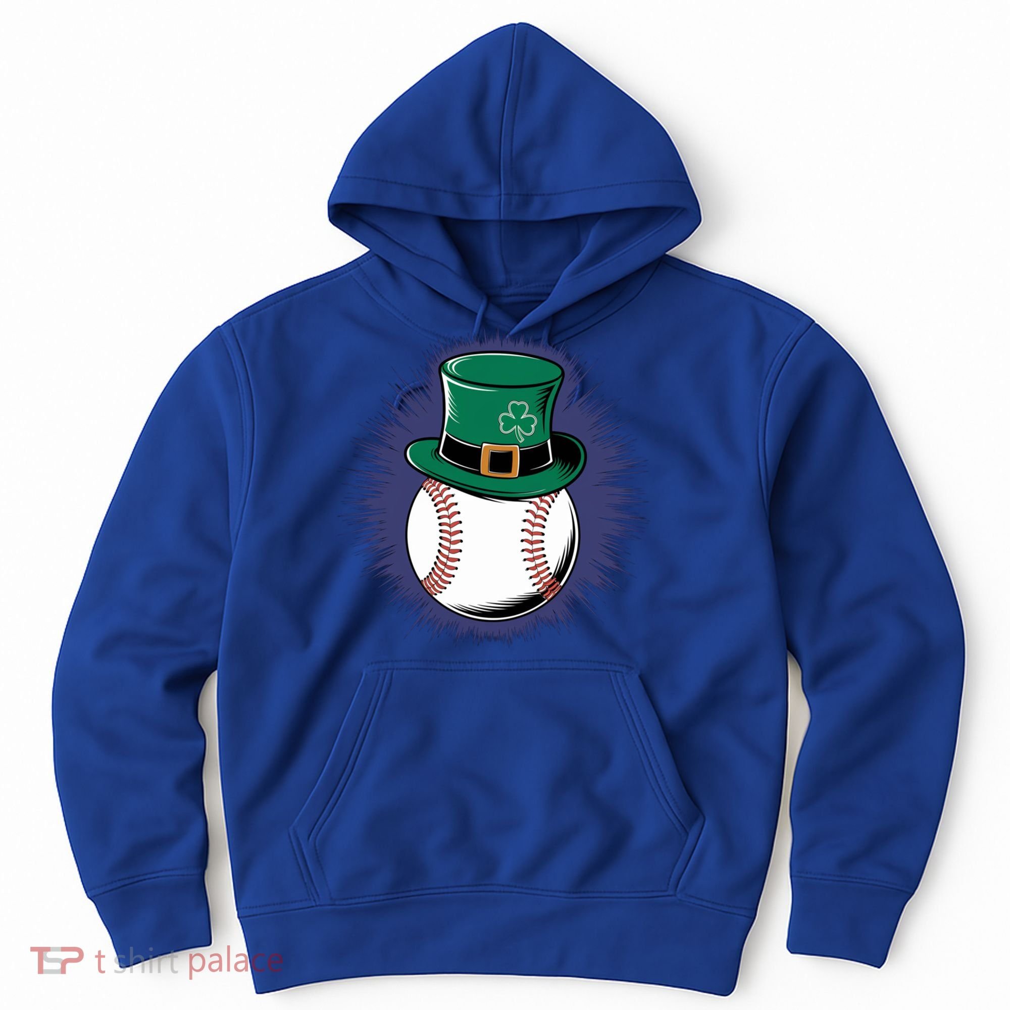 Leprechaun Baseball Hat St PatrickS Day Sports Fans Gift Hoodie