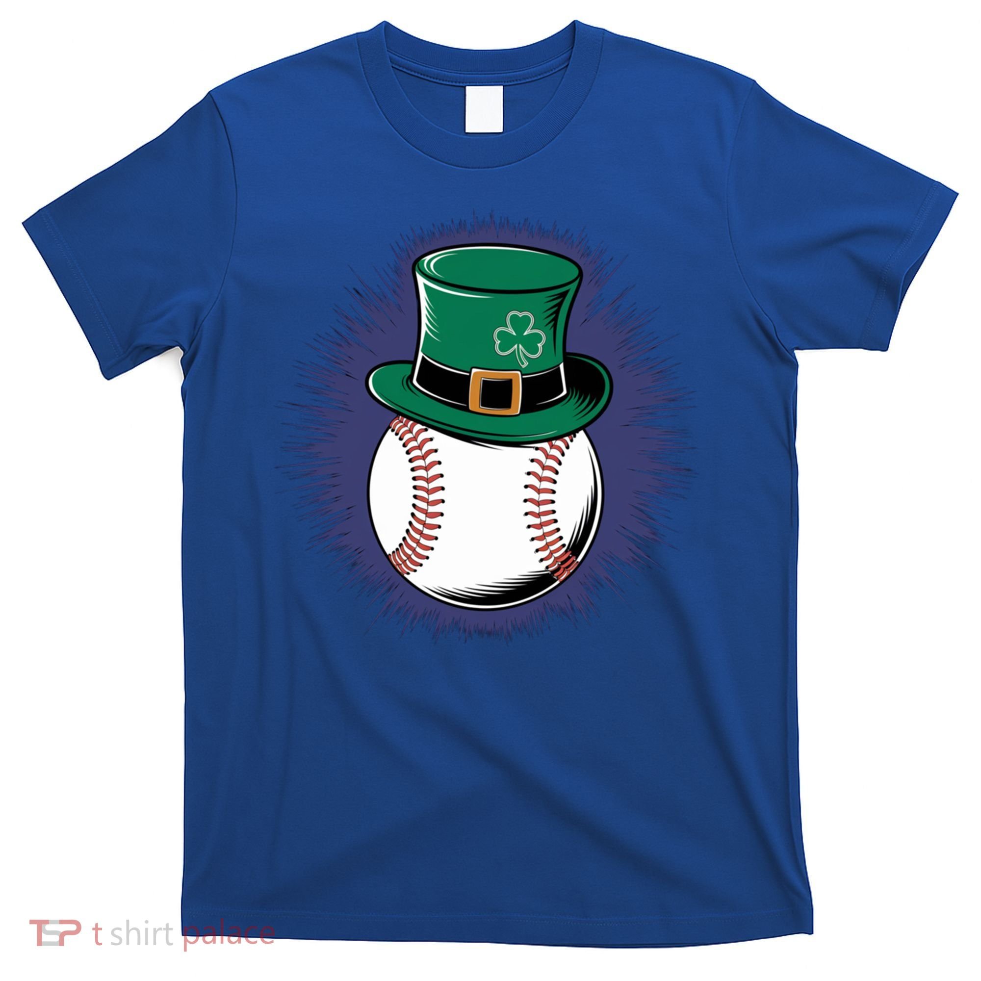 Leprechaun Baseball Hat St PatrickS Day Sports Fans Gift T-Shirt