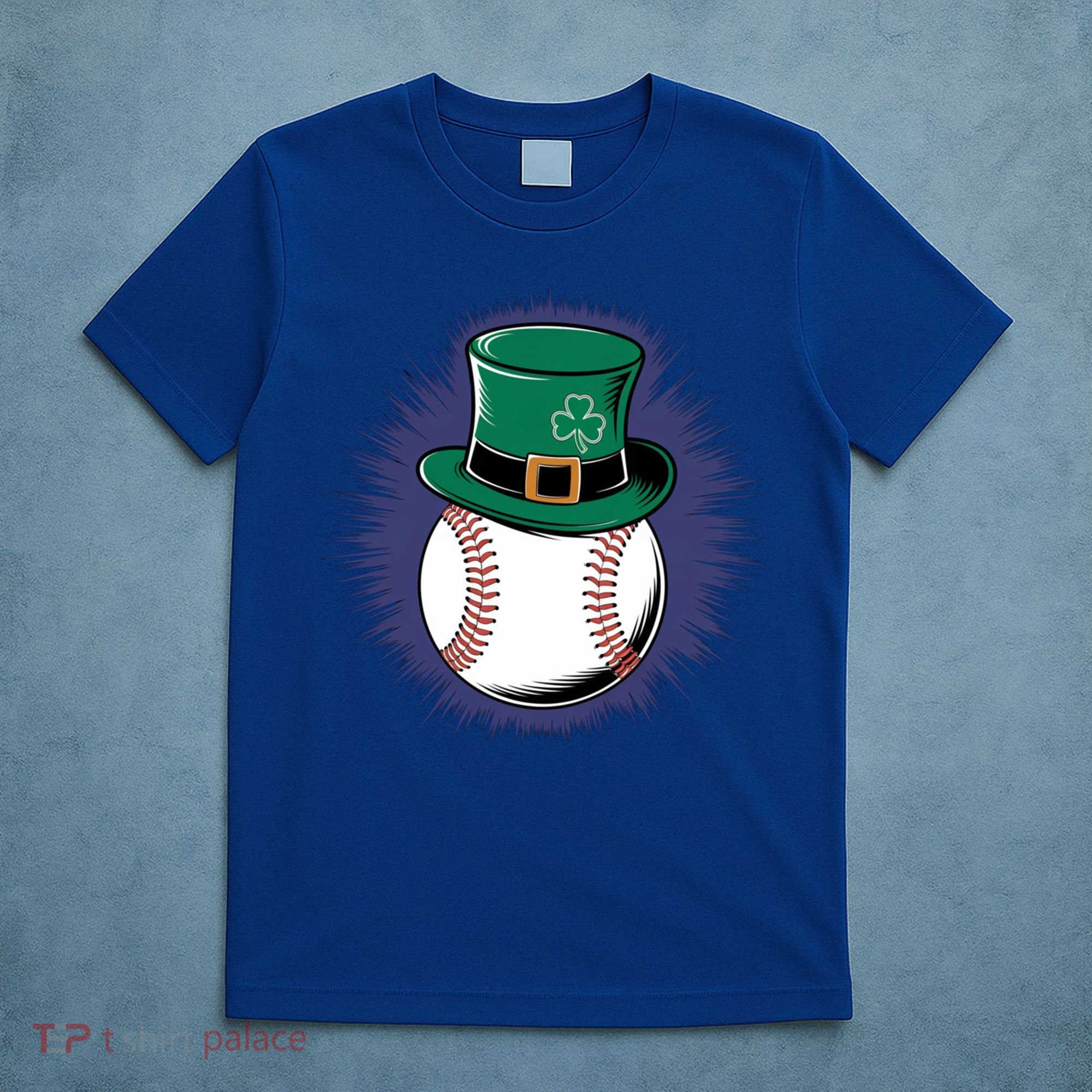 Leprechaun Baseball Hat St PatrickS Day Sports Fans Gift T-Shirt