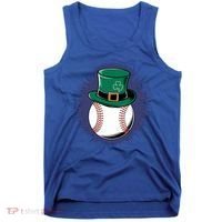Leprechaun Baseball Hat St PatrickS Day Sports Fans Gift Tank Top thumb 0