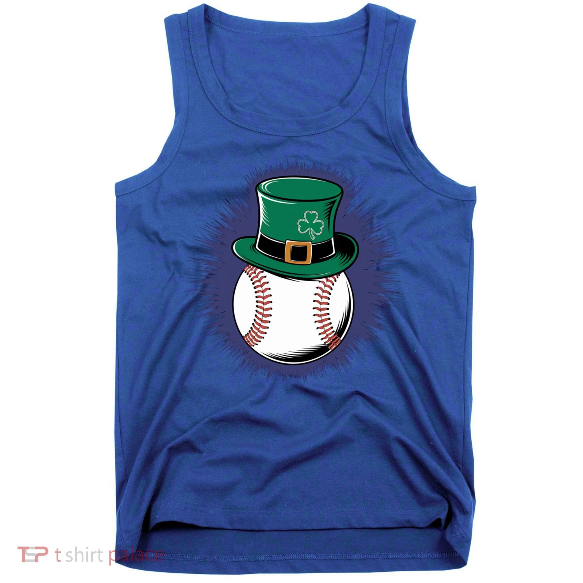 Leprechaun Baseball Hat St PatrickS Day Sports Fans Gift Tank Top