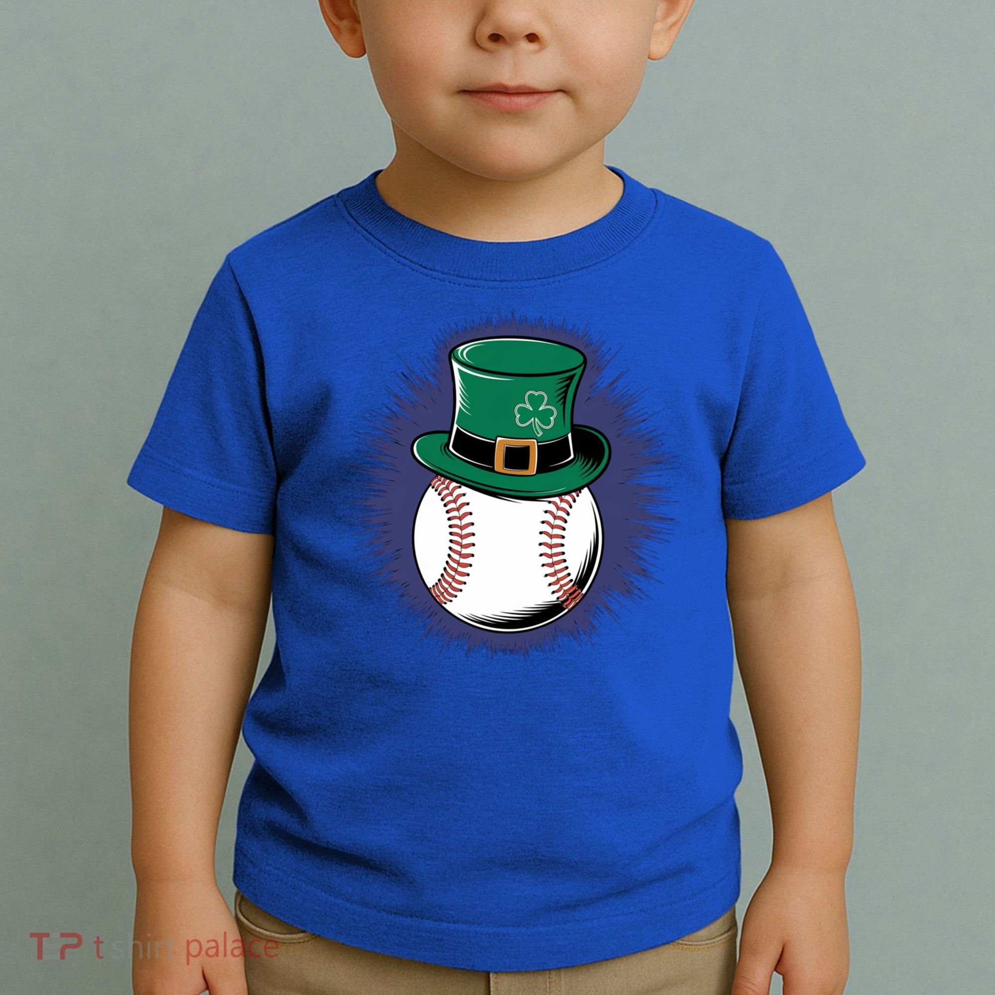Leprechaun Baseball Hat St PatrickS Day Sports Fans Gift Toddler T-Shirt