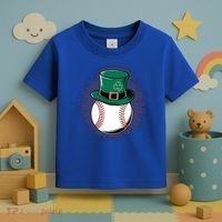 Leprechaun Baseball Hat St PatrickS Day Sports Fans Gift Toddler T-Shirt thumb 3