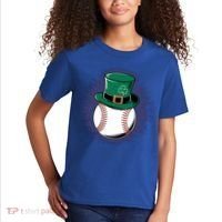 Leprechaun Baseball Hat St PatrickS Day Sports Fans Gift Kids T-Shirt thumb 2