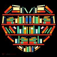 Love Books Heart Coaster thumb 2