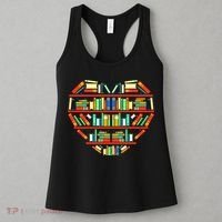 Love Books Heart Women's Tank Top thumb 3