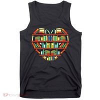 Love Books Heart Tank Top thumb 0