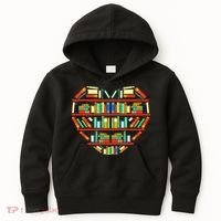 Love Books Heart Kids Hoodie thumb 0