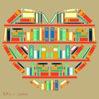 Love Books Heart Sweatshirt thumb 2