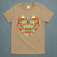 Love Books Heart T-Shirt thumb 5