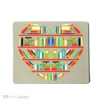 Love Books Heart Mousepad thumb 0