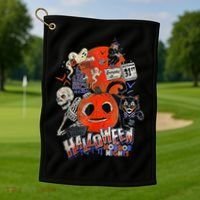 Lil Boo Halloween Horror Nights Every Is October 31St Golf Towel thumb 1