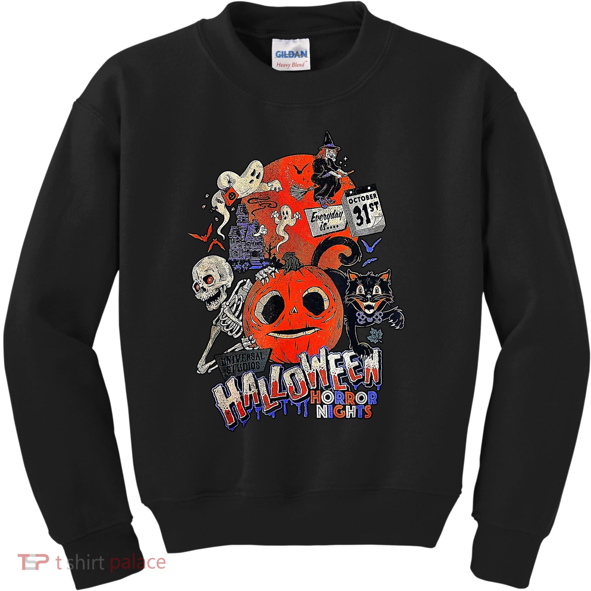 Lil Boo Halloween Horror Nights Every Is October 31St Kids Sweatshirt