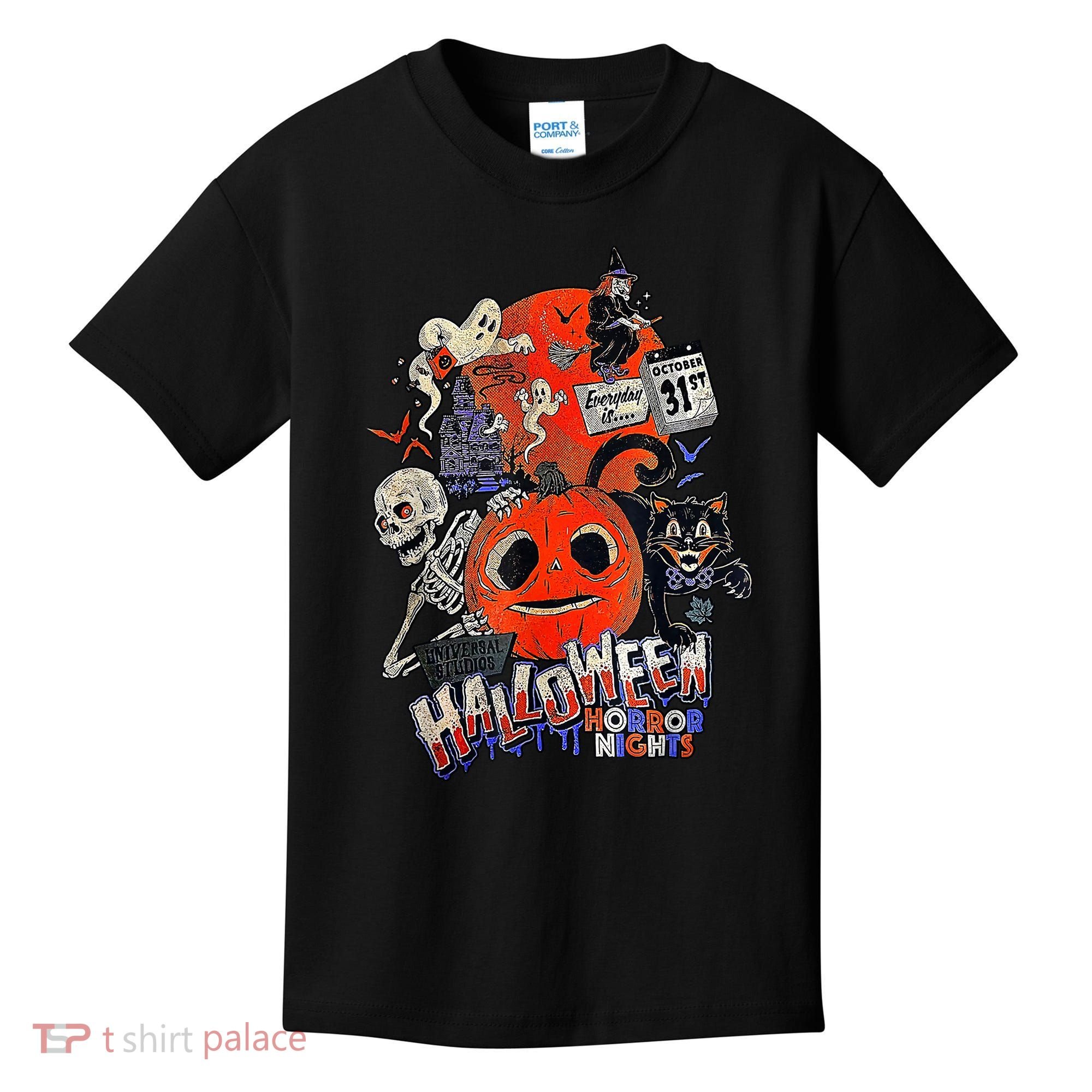 Lil Boo Halloween Horror Nights Every Is October 31St Kids T-Shirt