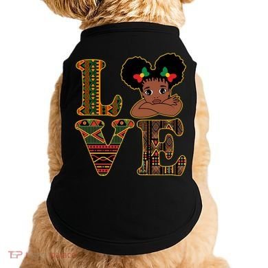 Love Black History Month Cute Pride Doggie Tank