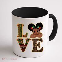 Love Black History Month Cute Pride Coffee Mug thumb 1