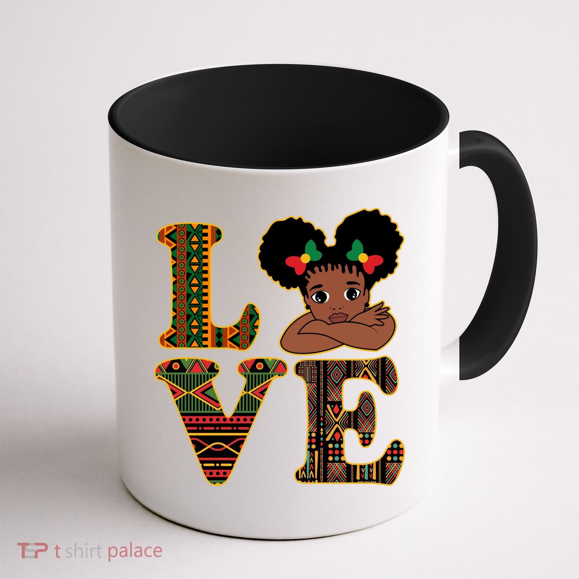 Love Black History Month Cute Pride Coffee Mug
