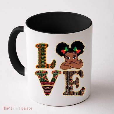 Love Black History Month Cute Pride Coffee Mug
