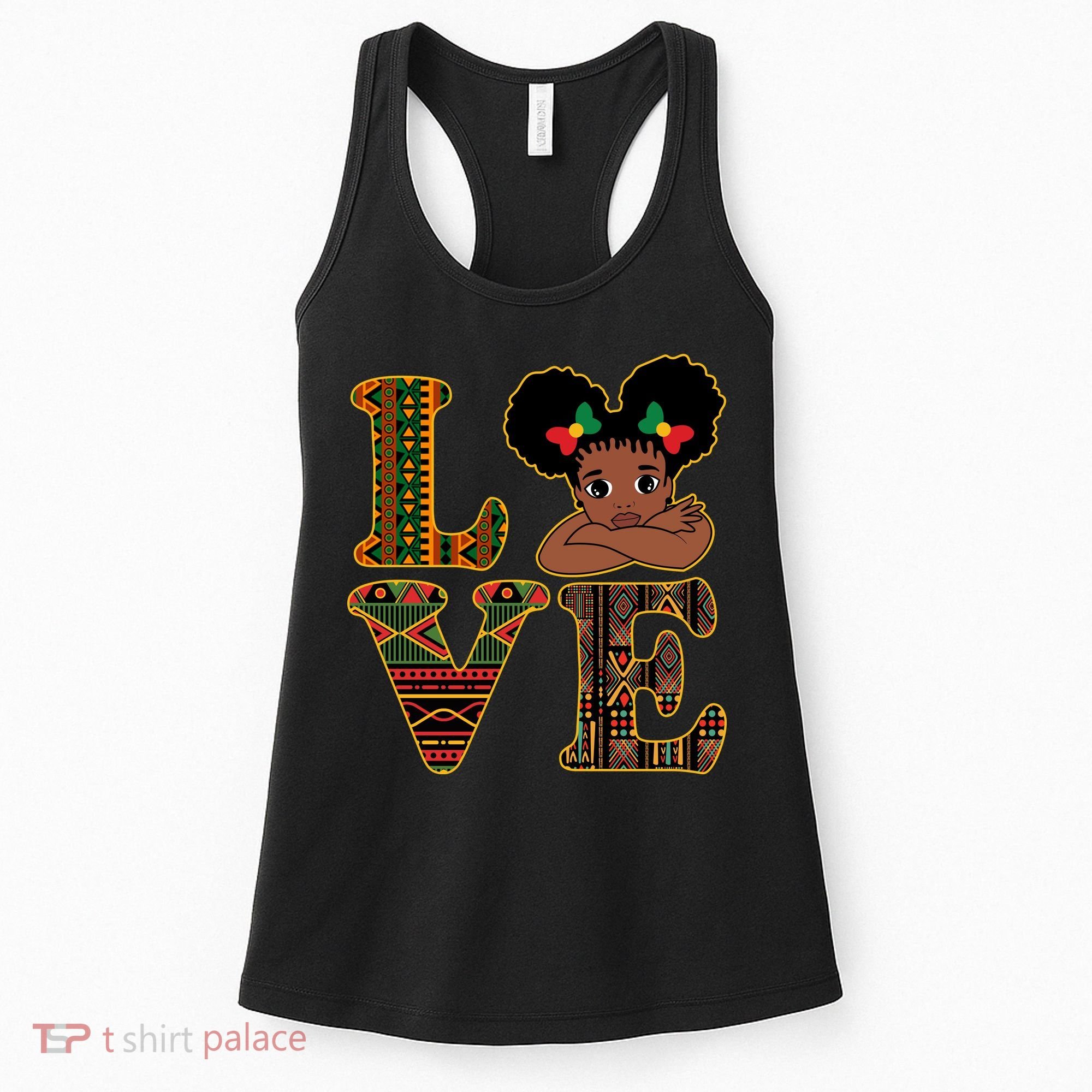Love Black History Month Cute Pride Women's Tank Top