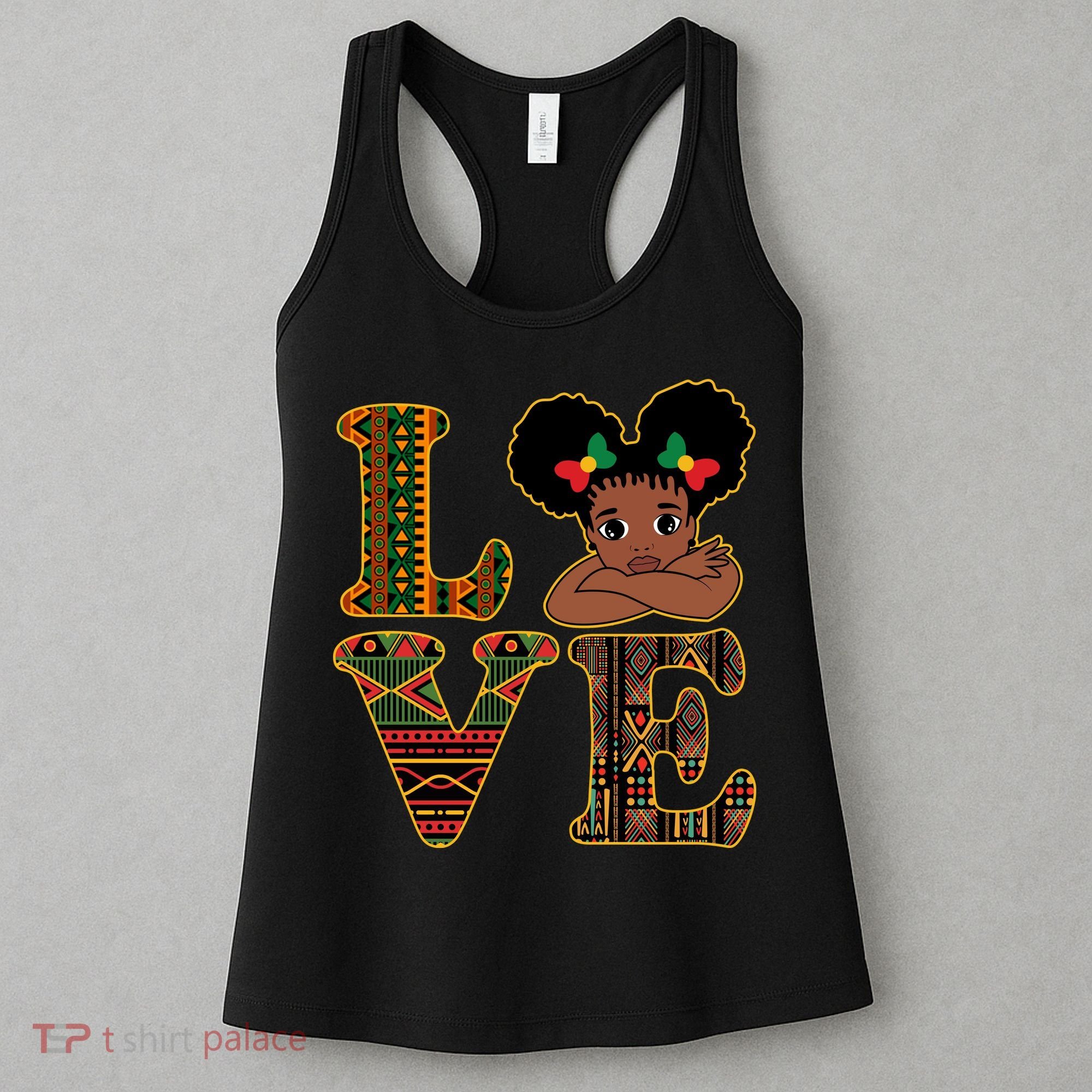 Love Black History Month Cute Pride Women's Tank Top