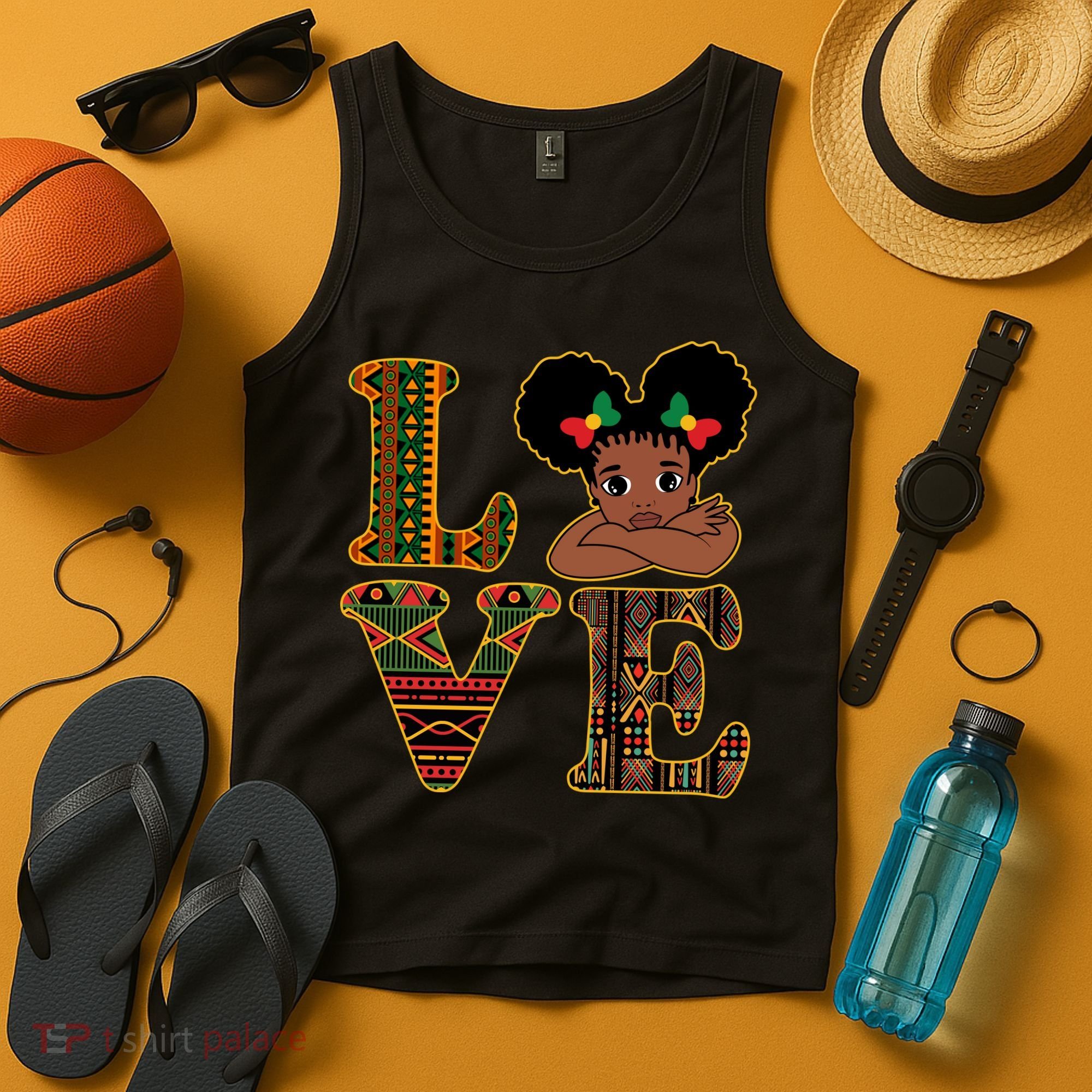 Love Black History Month Cute Pride Tank Top