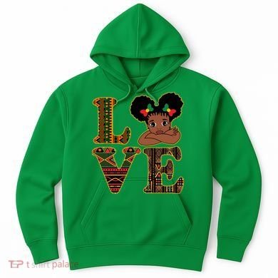 Love Black History Month Cute Pride Hoodie