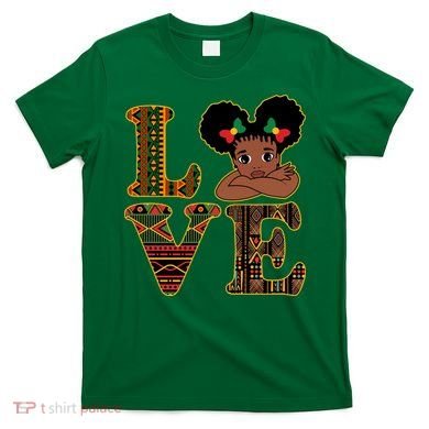 Love Black History Month Cute Pride T-Shirt