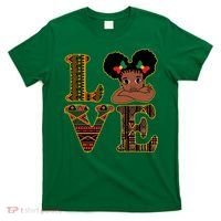 Love Black History Month Cute Pride T-Shirt thumb 0