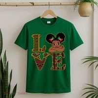 Love Black History Month Cute Pride T-Shirt thumb 2