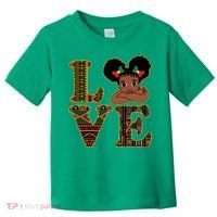 Love Black History Month Cute Pride Toddler T-Shirt thumb 0