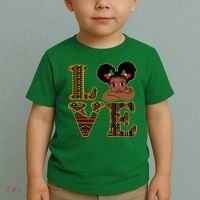 Love Black History Month Cute Pride Toddler T-Shirt thumb 2