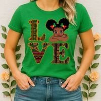 Love Black History Month Cute Pride Women's T-Shirt thumb 2