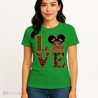 Love Black History Month Cute Pride Women's T-Shirt thumb 4