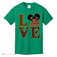 Love Black History Month Cute Pride Kids T-Shirt thumb 0