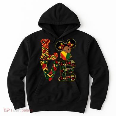 Love Black History Month Strong African Hoodie