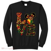 Love Black History Month Strong African Sweatshirt thumb 0
