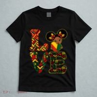 Love Black History Month Strong African T-Shirt thumb 5