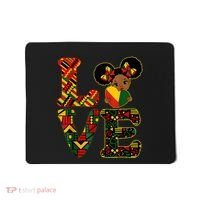 Love Black History Month Strong African Mousepad thumb 0