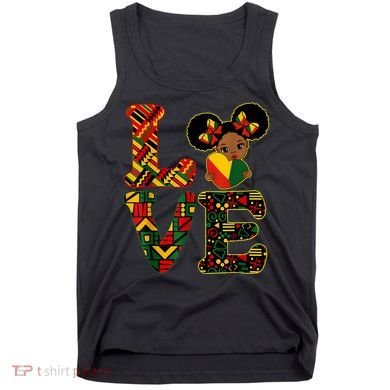 Love Black History Month Strong African Tank Top
