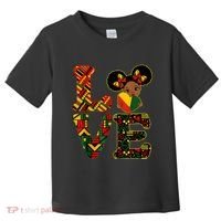 Love Black History Month Strong African Toddler T-Shirt thumb 0