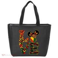 Love Black History Month Strong African Tote Bag thumb 0