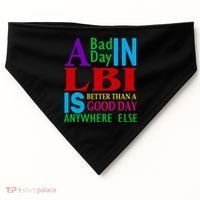 LBI Long Beach Island Good Day USA-Made Doggie Bandana thumb 0