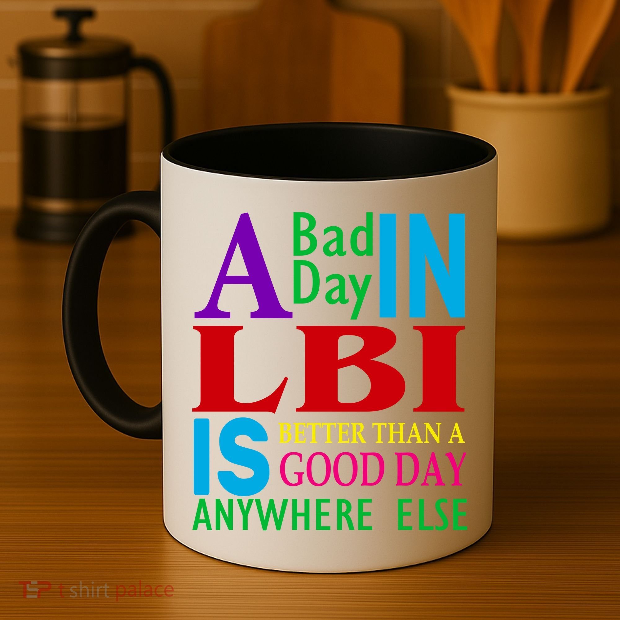 LBI Long Beach Island Good Day Coffee Mug