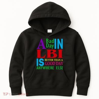 LBI Long Beach Island Good Day Kids Hoodie