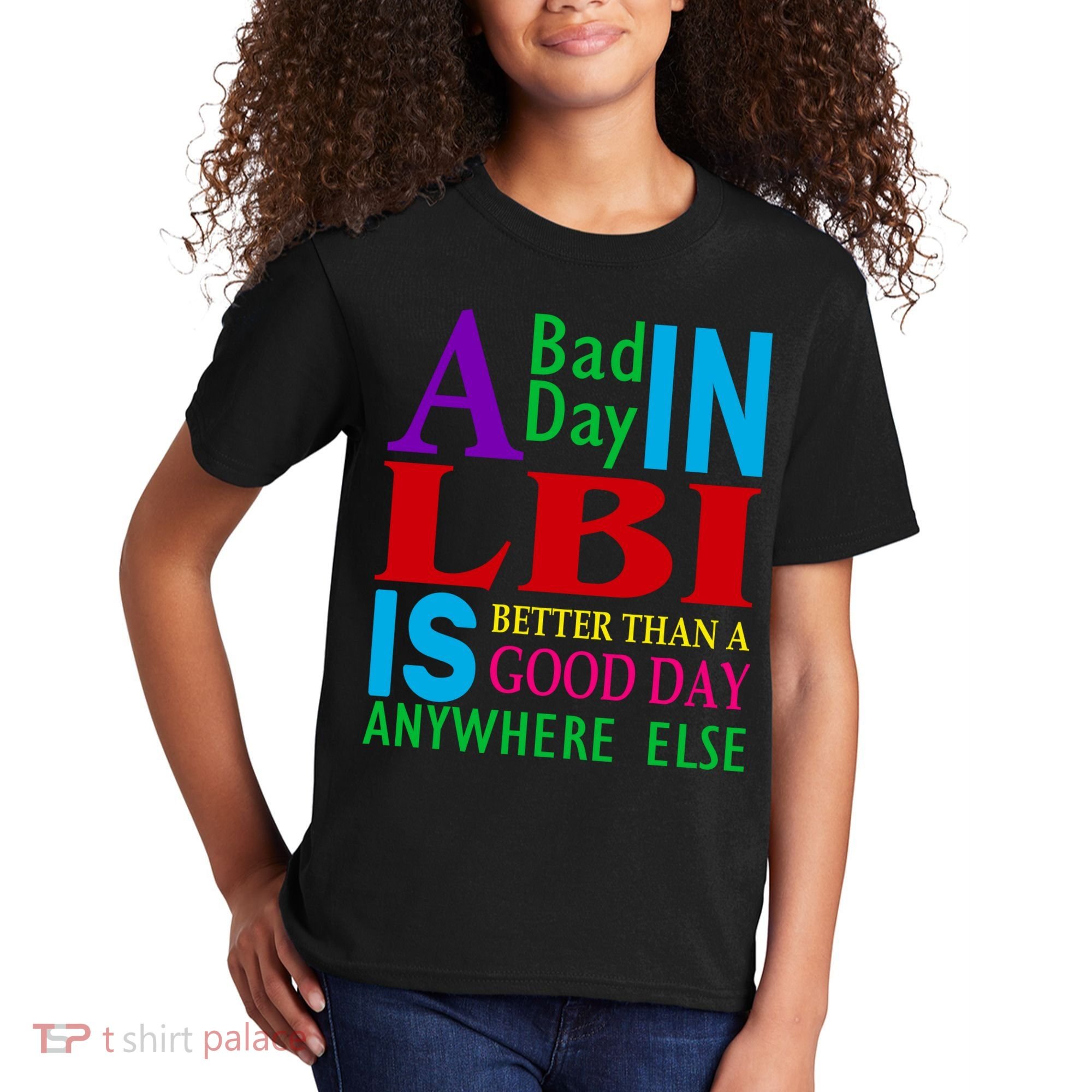 LBI Long Beach Island Good Day Kids T-Shirt