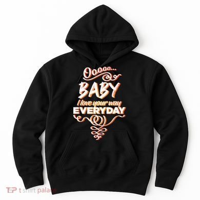 LyricLyfe Baby I Love Your Way By Peter Frampton Hoodie