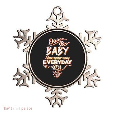 LyricLyfe Baby I Love Your Way By Peter Frampton Ornament